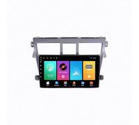 Car Play Screen for Toyota Vido Yaris 2008-2013 Mirror Link, Voice Assistant, Live Navigation, Touchscreen, Bluetooth Voice Control Car Stereo Screen, 8 Core 8G+256G