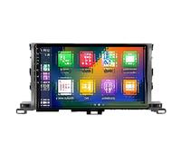 car play video navigation system Car Radio for Toyota for Highlander 2014-2019 Built-in Carplay/Android Auto, Android 13 Host 4G for RAM 64G ROM