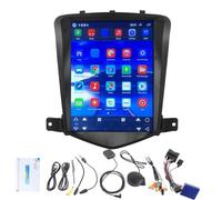 Car Player, 9.7in HD Touch Screen Car Radio Bluetooth Hands-Free Multimedia Player GPS Navigation Replacement for Chevrolet Cruze J300 2008-2014, Support Android 10.1