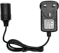 Car Plug Adapter 240V 2A AC Mains to 12V DC, Cars Power Inverters, Car Converter Socket Voltage, UK Plug Household Cigarette Lighter