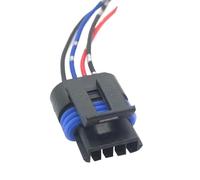 Car Plug Connector 12162190 4 Pin Male Or Female Car Intake Pressure Sensor Plug 1.2L D4F Auto Oxygen Sensor O2 Connectors(4p female)