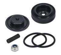 Car Plug Grommet Cap, Rear Wiper Delete Kit for Cars - Aluminium Alloy Plug Grommet with O-Rings, Nut & Screw for Tailgate Hole, Waterproof Wiper Delete Plugs for Most Vehicles