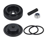 Car Plug Grommet Cap - Rear Wiper Delete Kit with O-Rings Screw and Nut, Universal Car Rear Wiper Block Cover, Waterproof Car Wiper Delete Plug for Tailgate Hole, Fit for Most Vehicles