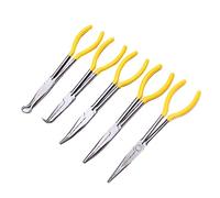 Car Plug Wire Removal Pliers Long Nose Cylinder Cable Clamp Removal Tool 11Inches Pliers Car Repair Tools High Carbon Steel
