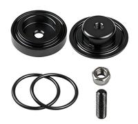 Car Plugs Grommet Cap Kit, Universal Car Rear Wiper Delete Plug Cover Kit, 40mm Aluminum Plug Grommet Auto Waterproof Block Off Plug Cap with Cars Wiper Blades and Accessories for Most Vehicles