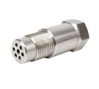 Car PM Sensor Oxygen Sensor Spacer Adapter, Auto O2 Sensor Connector Adapter, Stainless Steel Automotive Nitrogen Oxide