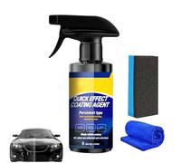 Car Polish Ceramic Coating Car Spray Wax, 120ml Advanced Quick Ceramic Coating Spray, Quick Effect Coating Agent, Multi-functional Cleaner for Superior Paintwork Protection (1PC)