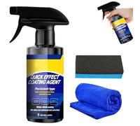 Car Polish Ceramic Coating Car Spray Wax, 2025 Upgrade Advanced Car Quick-acting Coating Agent, Multi-functional Ceramic Spray for Superior Paintwork Protection High-Gloss Finish (1)