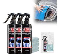 Car Polish Fast, 2024 New Car Body Scratch Remover, Micron Polish Removes Scuffs and Scratches, Auto Body Micron Polish Simple and Time-saving (3 PCS, 250ml)