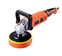 Car Polish Polisher Buffer Polisher from 500~3000 RPM D-Handle Wool disc 7-Speed Variable Speed Polisher Rotary Orbital Polisher for Car Polishing Buffing Waxing Sanding Sealing Glaze