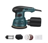 Car Polisher, 300W Electric Variable Speed Sander Machine Orbital Polisher Car Polishing 220V(UK)