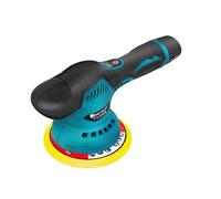 Car Polisher Buffer Machine Cordless Portable Rotary Car Polisher with 2800-5000 RPM 8 Variable Speeds, Dual Action Polisher for Car Detailing Polishing, 2PCS 2000mAh Batteries