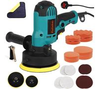 Car Polisher Buffer Waxing Machine 5" Variable Speed Polish Towel Pad