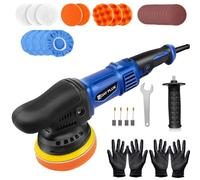 Car Polisher, Electric Buffer Polisher, 6 Variable Speeds, 32pcs Accessories, Ideal for Car Sanding, Polishing, Waxing, Sealing Glaze