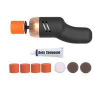 Car Polishing Machine Mini Car Scratch Remover Machine Electric Car Polisher Sander Buffer Paint Care Tool Set Variable Speed Car Paint Scratch Repair for Car,Motorbike Scratch Remover polisher
