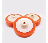 Car Polishing Sponge Heads 6 Inch Buffing Mop Pads 14mm Thread 3 Pack | These reusable foam sponge heads hold polishing compounds efficiently to deliver a smooth and even finish.