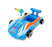 Car Pool Float - Inflatable PVC 110x75x40cm Durable Kids Water Toy With Car Shape Design, Spray Fun, Outdoor Swimming Pool Use, Beach Garden Yard Play Activity Item | Inflatable Cár Poöl Float For