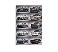 Car Poster BMW 3 Series M3 And M4 Poster Decorative Painting Canvas Wall Posters And Art Picture Print Modern Family Bedroom Decor Posters 12x18inch(30x45cm)