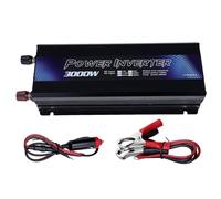 Car power-Adapter - Universal 12V Inverter, 3000W Vehicle Converter, Portable Energy Supply, Reliable Charging Device | Backup for Camping, power-Outage, Laptop Charging, Outdoor Adventure, Travel Uti