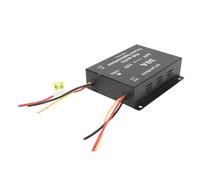 Car Power Converter 30A 24V to 12V DC Black 300A Outlet Adapter for Vehicle Refrigerator DVD VCD CD