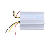 Car Power Converter DC24V - 12V 30A 360W, Transformer Voltage Regulator, High Efficiency DC - DC Converter with Intelligent Protection, Aluminum Alloy Housing for Car Audio GP