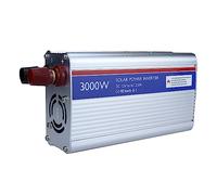 Car Power Inverter 3000W DC 12V to 220V AC Converter Car Charger Adapter with USB Port for Phones Tablets Laptops Car Audio & Video Accessories (Silver)