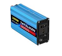 Car Power Inverter Portable Pure Sine Wave Inverter 1000W-4000W DC 12V/24V To AC 220V 50hz Power Charger(12V 1000W 220V)