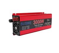 Car Power Inverter Portable Pure Sine Wave Inverter DC 12V 24V To AC 220V 110V 3000W Intelligent Digital Display Voltage Transformer(3000W,24V)
