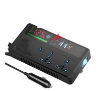 Car Power Inverters 200W Car Power Adapter Converter DC 12V 24V To AC 220V 7 Ports PD Type-C USB Chargers AC Socket