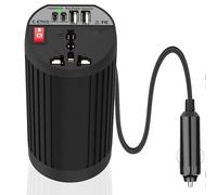 Car Power Inverters 200W Peak 400W 12V To 220V 110V Converter DC To AC Transformer USB Fast Charging TypeC Car Power Inverter(220V - Universal)