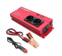 Car Power Inverters Car Inverter 6000W Peak DC 12V/24V To AC 220V Display Volts Converter Charger Inversor Transformer(24V Red)