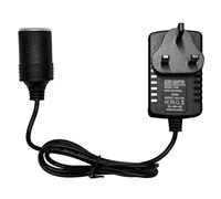 Car Power Inverters, Car Plug Adapter 240V 2A AC Mains to 12V DC Car Converter UK Plug Cigarette Lighter Household Socket Voltage Converter Power Adapter