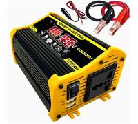 Car Power Inverters Portable Car Power Inverters DC12Volt To AC110/220Volt Transformer 4000W Modified SineWave(AC110Vol)