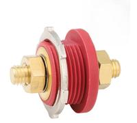 Car Power Terminal Connector With High Conductivity Threaded, Automobile Battery Connector 3/8” High Current Panel Battery Terminal