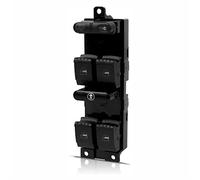 Car Power Window Switch Fits for VW for Golf for MK4 for Jetta for Passat B5 1J4959857D 1J4959857B Power Window Panel for Master Control Switch(With Child Lock)(With Child Lock)