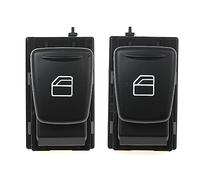 Car Power Window Switch Left/Right Switch Electric Window Regulator A4519051700 A4519051800 fits for Mercedes fits for Benz fits for Smart 451 fits fortwo Cabrio 2007-2019(Left)(A pair)