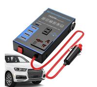 Car powerr Inverter - 1500w 12v24v to 220v Car Plug Adapter | Multi-Function Converter to Outlet Plug | High powerr Inverters for Vehicles, Laptop Computer, Rv Truck