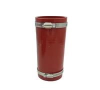 Car Pressure Lines & Hoses 16~120mm Universal Straight Silicone Intercooler Tube Pipe Radiator Tube Turbo Coolant Hose Car Accessories Turbo Hose Pipe(Red,200MM_ID 48MM)