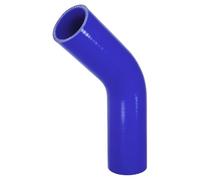 Car Pressure Lines & Hoses 45 Degrees 45mm 48mm ID 19-22mm 28-32mm 38-45mm Car Silicone Hose 90x90mm 120x120mm Length Turbo Hose Pipe(45mm ID Blue)