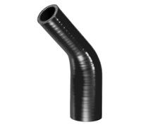 Car Pressure Lines & Hoses 45 Degrees 45mm 48mm ID 19-22mm 28-32mm 38-45mm Car Silicone Hose 90x90mm 120x120mm Length Turbo Hose Pipe(25-38mm ID Black)