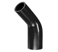 Car Pressure Lines & Hoses 45 Degrees 45mm 48mm ID 19-22mm 28-32mm 38-45mm Car Silicone Hose 90x90mm 120x120mm Length Turbo Hose Pipe(35-45mm ID Black)