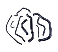 Car Pressure Lines & Hoses Fit for Honda CBR900RR CBR929RR CBR 900 RR CBR 929 RR SC44 Fireblade 2000 2001 Motorcycle Radiator Hose Kit(Black)