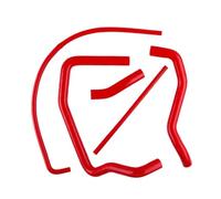 Car Pressure Lines & Hoses Fit for Suzuki GSX1300R Hayabusa 1999-2007 Silicone Radiator Coolant Hose Kit Turbo Hose Pipe(Red)