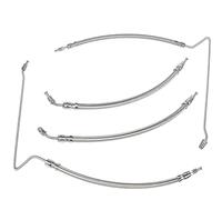 Car Pressure Lines & Hoses Hydraulic Ram Cylinder Hose Kit Fit for Mercruiser Alpha I with Trim Cylinder 15-9/16" Bravo 1 2 3 X 9B-104A 32-99904Q(x2)