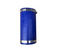 Car Pressure Lines & Hoses Length 10cm Straight Silicone Intercooler Tube Hose Coolant High Temperature High Pressure Turbo Send 2 Clamps Turbo Hose Pipe(Blue ID50x100mm)