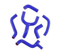 Car Pressure Lines & Hoses Silicone Heater Radiator Hose Kit Fit for Husqvarna SMS 630 to 630 2010-2011 Turbo Hose Pipe(Blue)