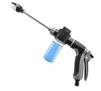Car Pressure Washer - 14 Inch T8 Handheld 3- Syringe | Portable Powerful Washing Machine with Separate Foam Tank | Car Pressure Washer - Cleaning Kit For Driveways, Bikes, Furniture And Garden