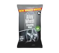 Car Pride Alloy Wheel Cleaning Wipes - 30 Pack Biodegradable Car Care Wipes
