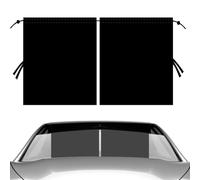 Car Private Shade Privacy Screen for Car, 2-Piece Car Divider Blackout Set, Divider for Vehicle Interior, for Camping, Travel, Business Trip, Commuting, Outdoor, Truck