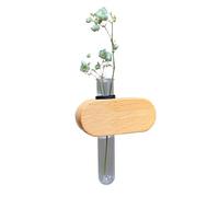 Car Propagation Vase | Reusable Air Freshener Car - Wooden Hydroponic Aromatherapy Perfume Decor for Men Women Auto Van RV Home Automotive Decorations Aesthetic